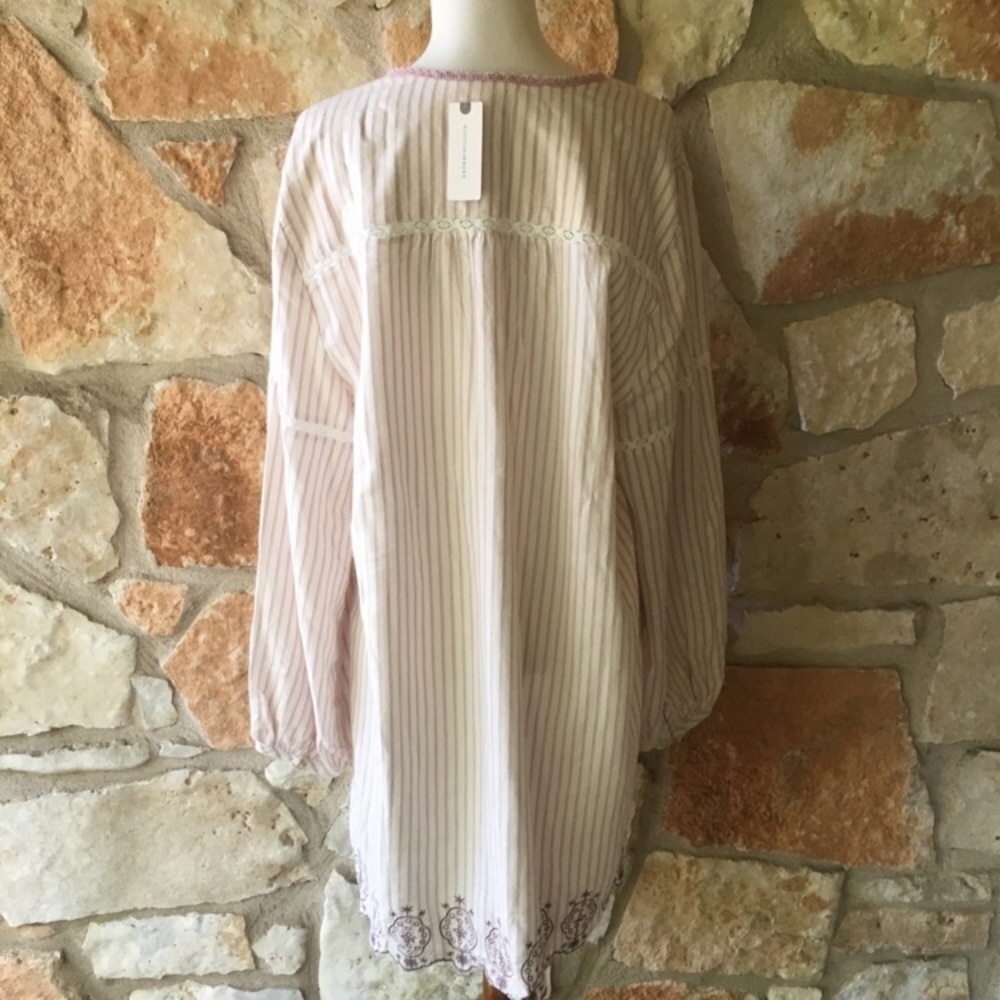 New! Anthropologie Striped Night Shirt - Picture 7 of 8
